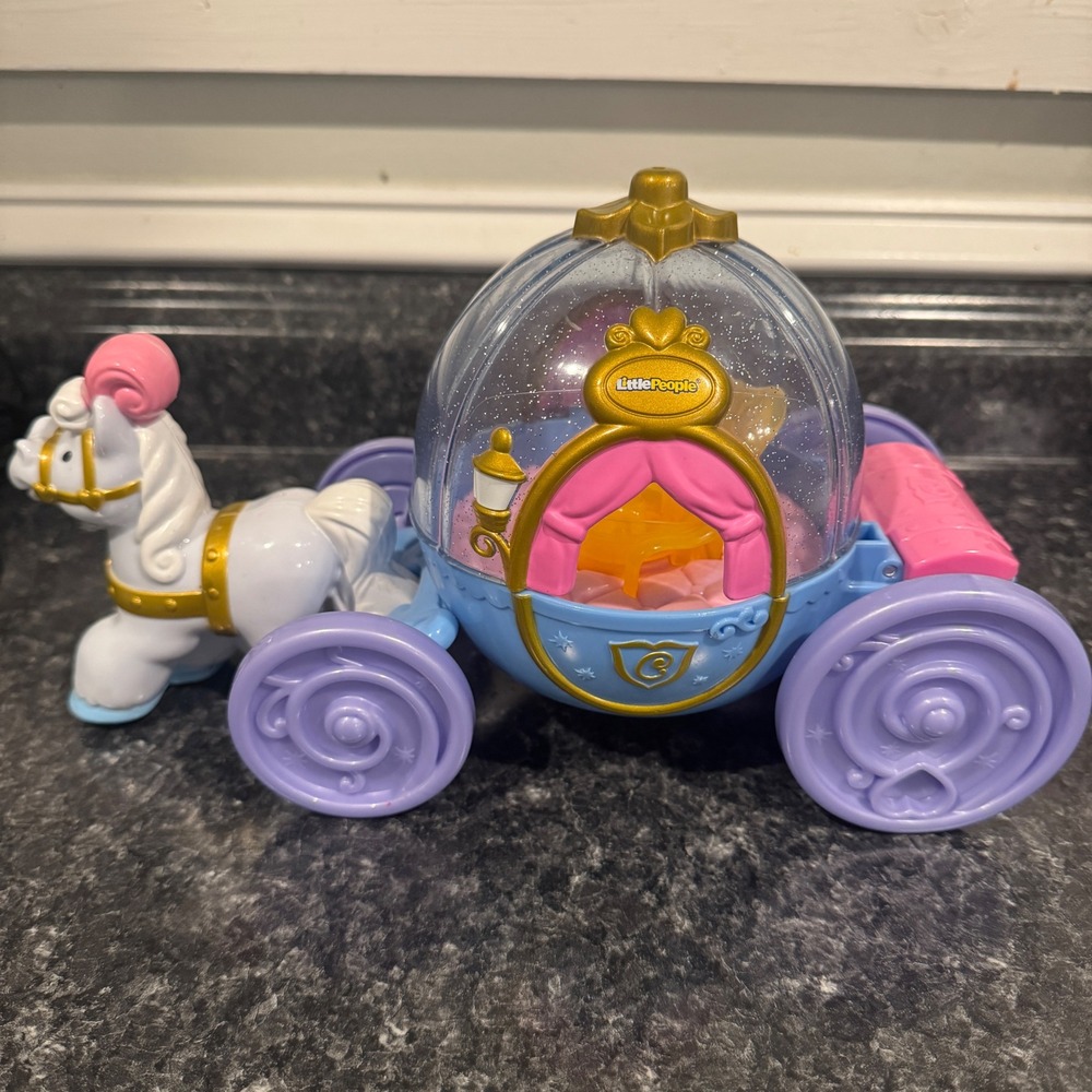 Little People Cinderella Horse Carriage No Cinderella Untested